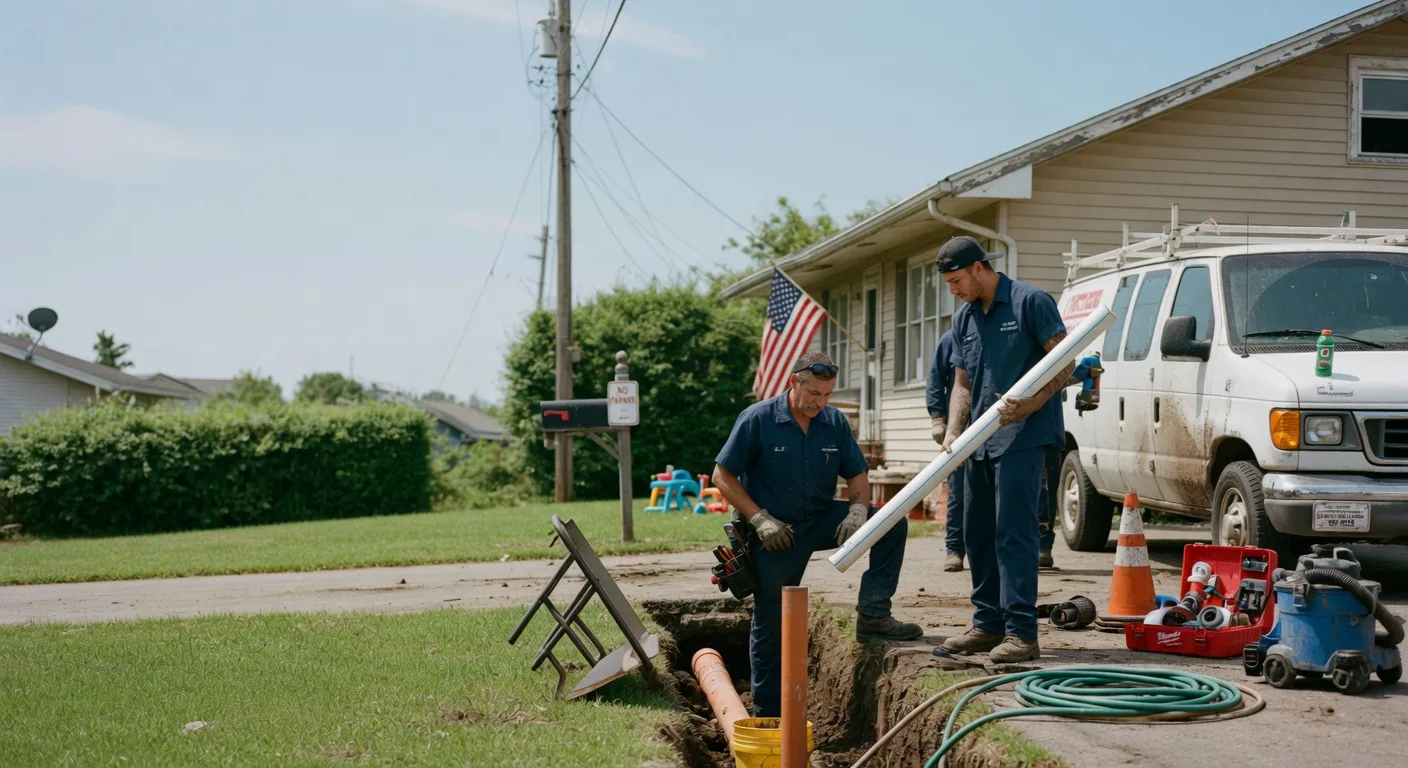 Sewer Line Inspection in La Fayette, KY